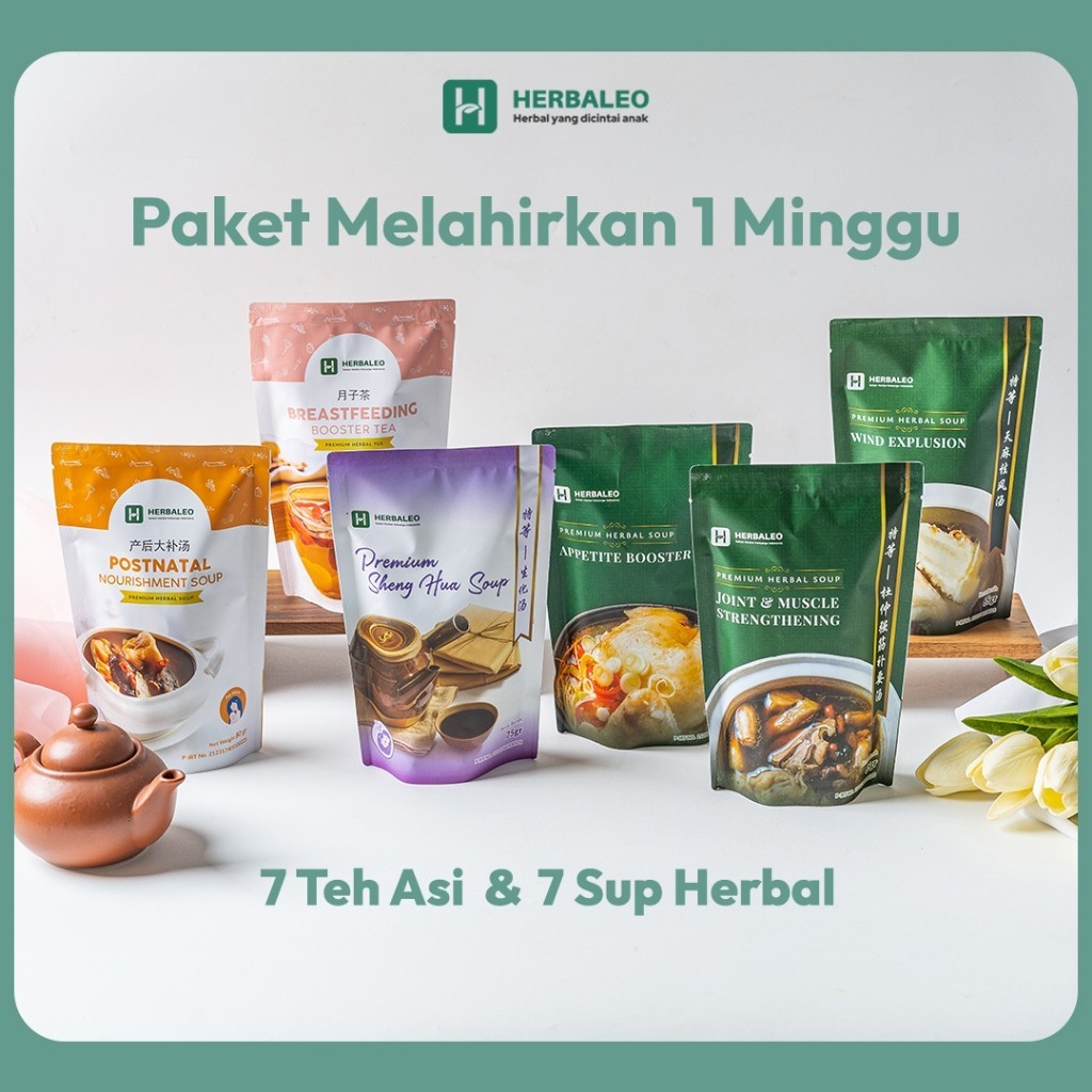 

Original Paket Herbal Premium Confinement 1 Minggu