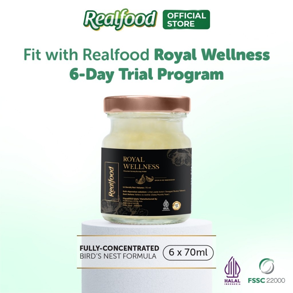 

Original Realfood Trial Royal Wellness Minuman Sarang Burung Walet