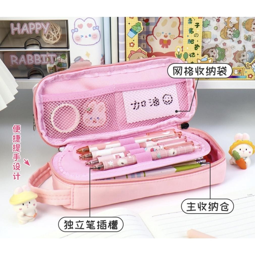 

TXS02A Korean Pen Pencil Case Classic Bike Large Kotak Tempat Pensil KTM