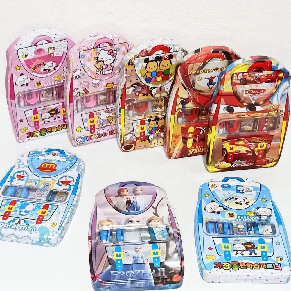 

Ox04 Bos Kotak Pensil Kaleng Set+Wb 1 Susun/Tempat Pensil/Tin Pencil Case Sale
