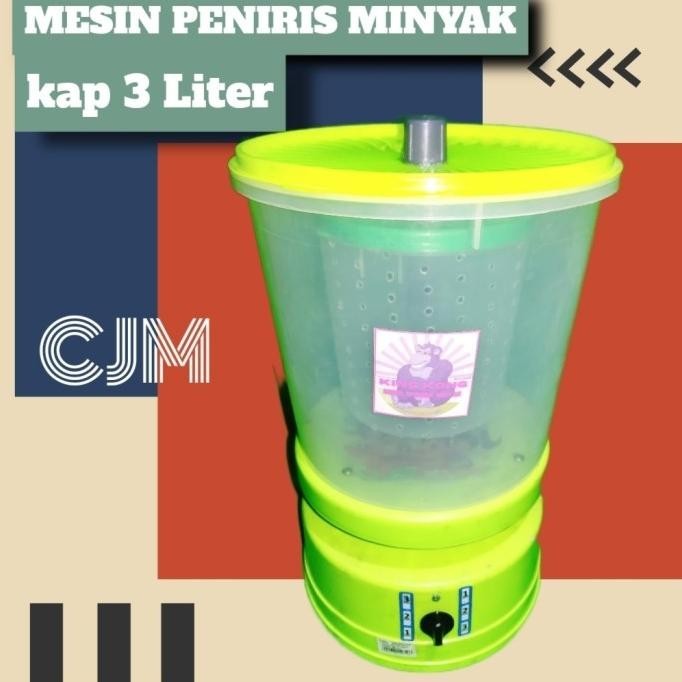 HARGA DISC - MESIN PENIRIS MINYAK, SPINNER MINYAK 3L MURAH