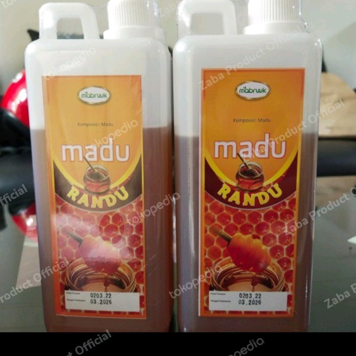

Madu Randu Mabruuk 1kg Original