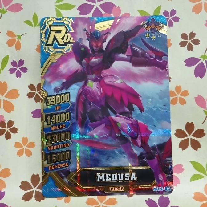 MEDUSA GOLD M14-04 HERO OF ROBOTS GALAXY EPOCH VER 2 HARGA KHUSUS