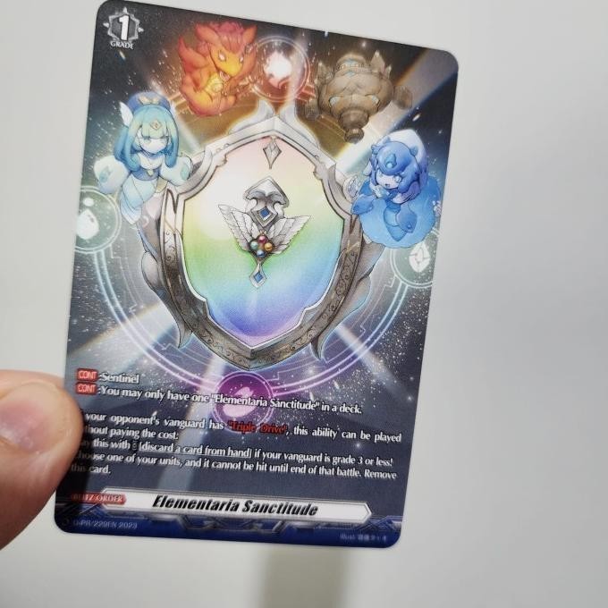 ELEMENTARIA SANCTITUDE PR228EN | ENGLISH VANGUARD | HARGA KHUSUS