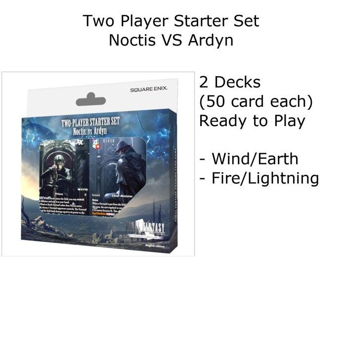 FINAL FANTASY TCG STARTER BOSS DECK ANNIVERSARY COLLECTION SET PREMIUM