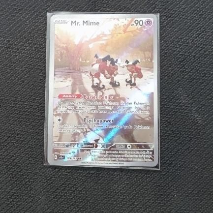 MR. MIME AR POKEMON TCG INDONESIA 151 READY STOCK