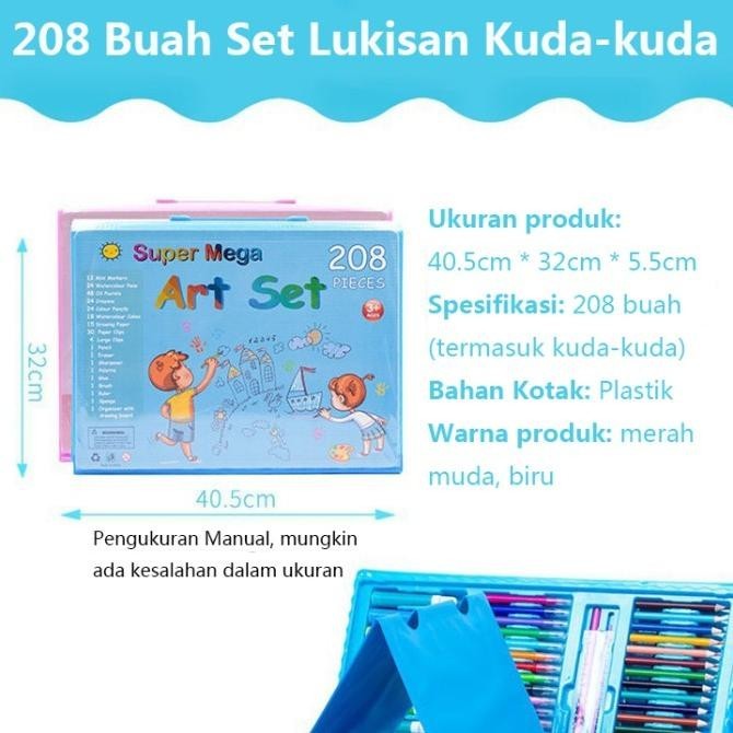

Mewarnai Pensil Anak Crayon 208 Warna Alat Krayon lukisan Mewarnai SS