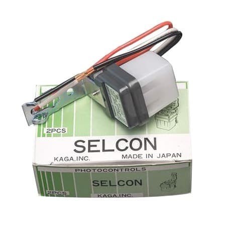 NEW SERIES FOTOSEL SELCON PHOTOCELL 3A AMPERE SENSOR CAHAYA PHOTOCELL SELCON 3 A ORIGINAL QUALITY