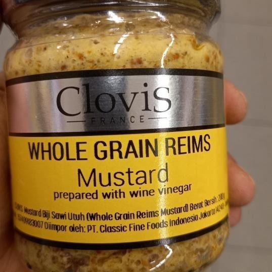 

Clovis Mustard Whole Grain 200Gr | Saus | Dressing