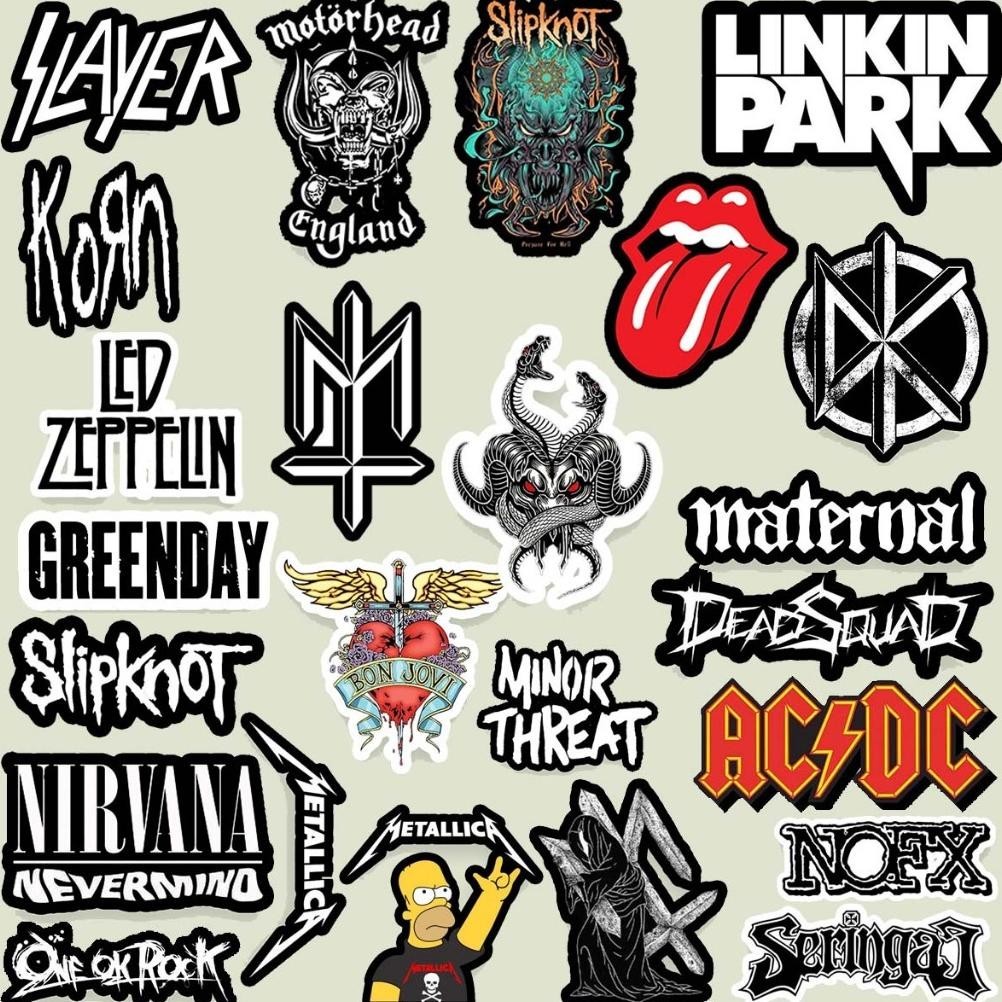 

Sticker Quantac Musik Band Metal Maternal ACDC Dead Squad dll