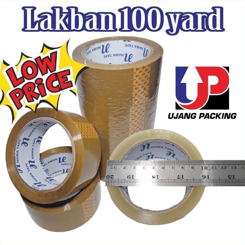 

LAKBAN BENING / LAKBAN COKLAT 100 YARD (1DUS/1KARTON)