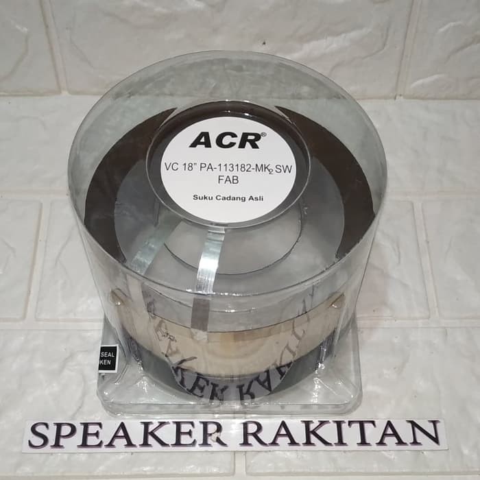 Spul spool voice coil speaker ACR 18Inch PA-113182 SW FABULOUS