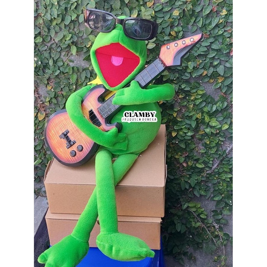 Hand Puppet | Boneka Tangan karakter Hewan Kodok Kermit CM