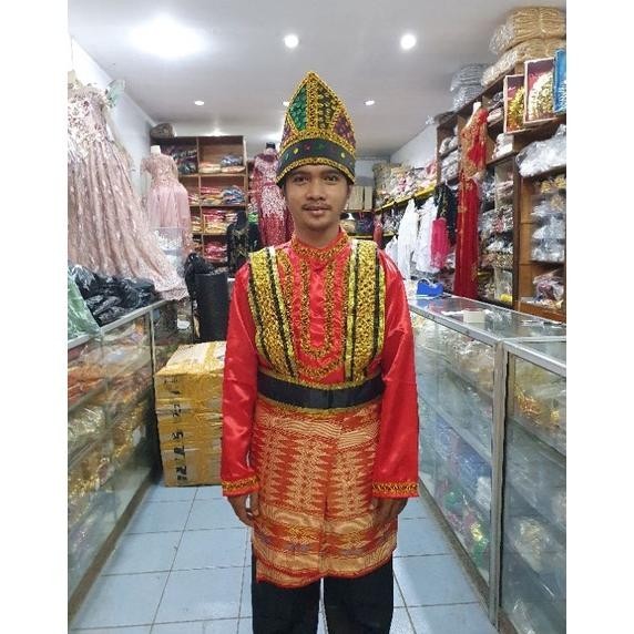 Baju Saman Adat Aceh Dewasa / Baju Adat Aceh Lk/Pr