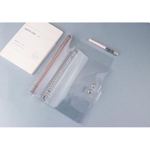 

Binder Bahan PVC RING Warna PASTEL A5 B5 / map Binder Plastik ring 20 dan 26 lubang