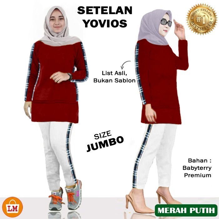 Setelan Baju Senam One Set Baju Celana Wanita Stlan Perempuan Jogging 1 Set Pakaian Cewek Remaja Wnt
