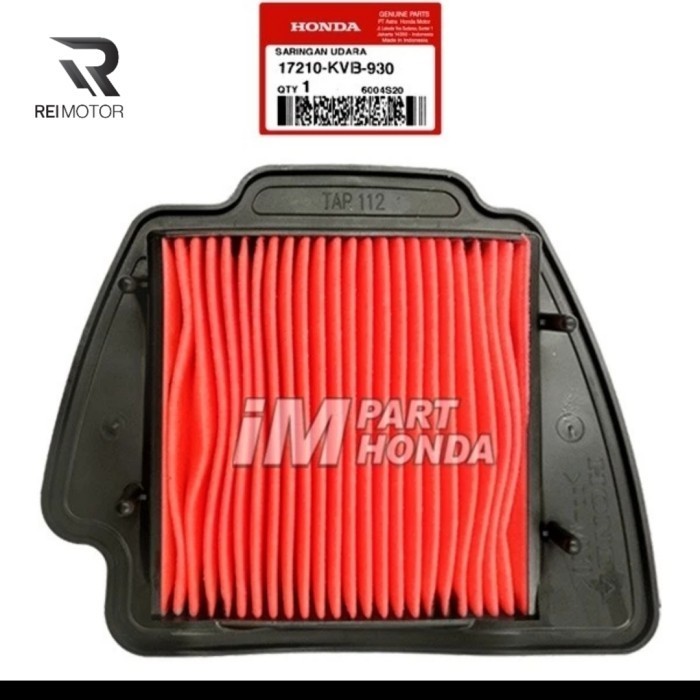 FILTER SARINGAN UDARA VARIO 110 TECHNO CBS KARBU CW 17210-KVB ORI AHM