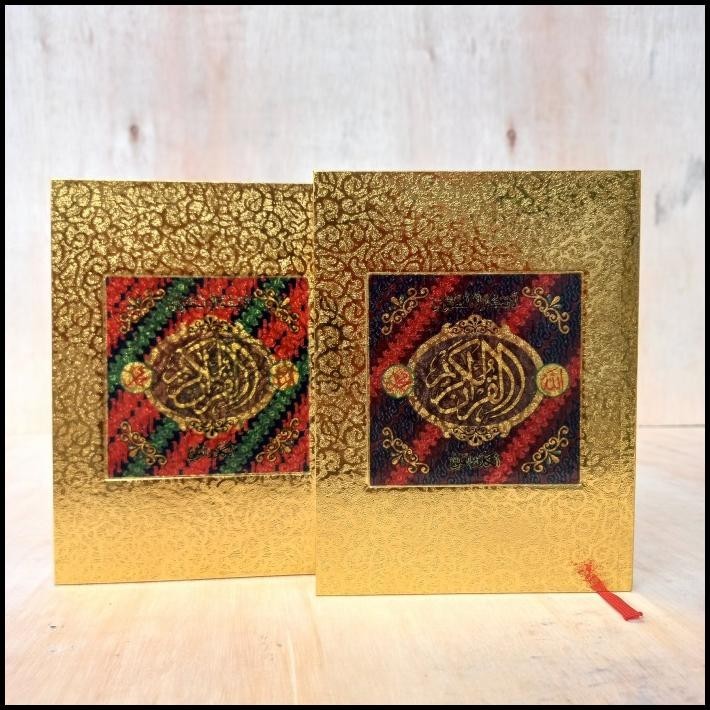 

Alquran Saku Cover Emas Kalamun Ali A6, Al-Quran Cover Emas Utk Wakaf
