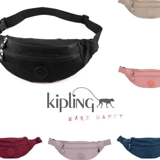 Tas Waistbag Kekinian Kipling Tas Pinggang Sport Nylon