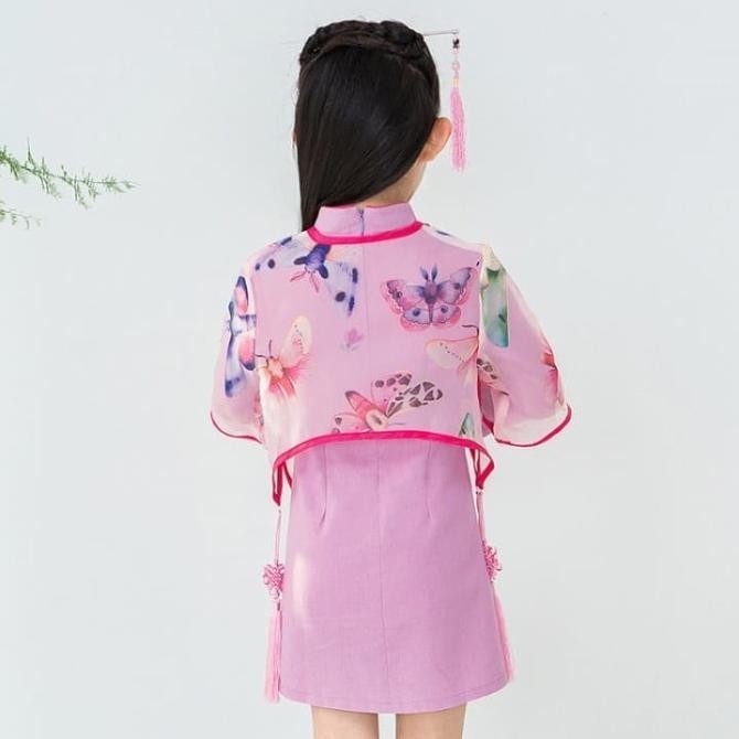 PROMO Cheongsam anak 2 in 1 baju tradisional china chinese new year kostum TERLARIS