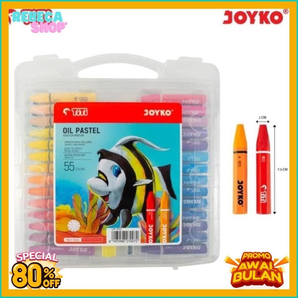 

Crayon Titi Joyko 55 Warna Colour (Order Sebelum Ketinggalan)