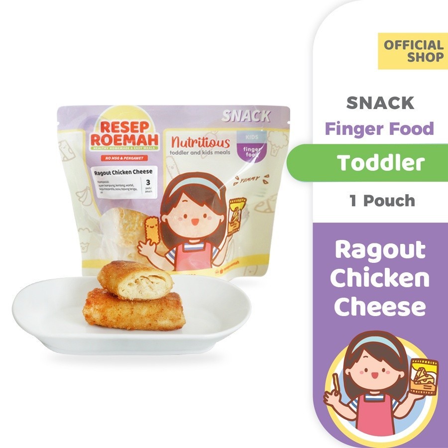 

RR Ragout Chicken Cheese / Makanan Sehat Anak Balita / Kids Healthy Homemade Frozen Food / No MSG