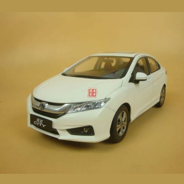 Ane Diecast Honda City White Skala 1 18 Mobil Miniatur