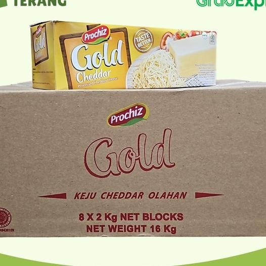 

Keju Cheddar Prochiz Gold 2 Kg Via Gojek Only Unlited Order