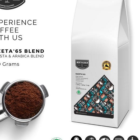 

Northsider Kopi Arabika Robusta Razeta'65 Blend Kopi Susu 1Kg