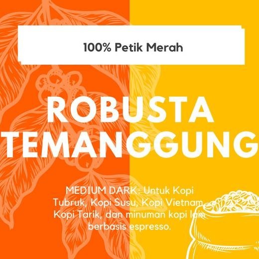 

Biji Kopi Fine Robusta Temanggung 1Kg / Espresso Kopi Susu