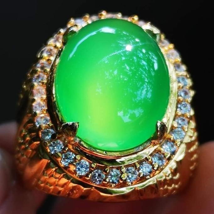 

Batu akik natural giok burma crystal H85ID