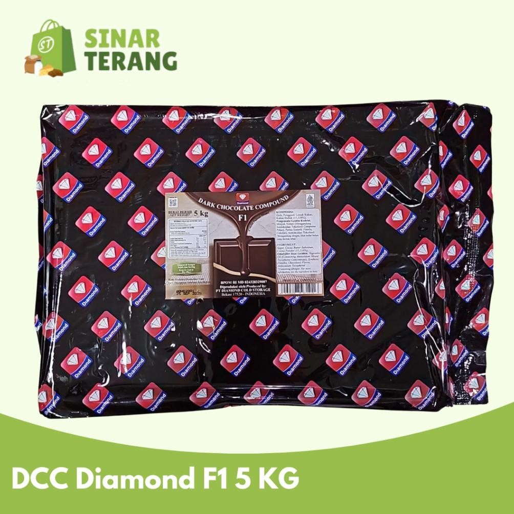 

(DISKON) Diamond f1 dcc 5kg dark coklat compound blok 5 kg