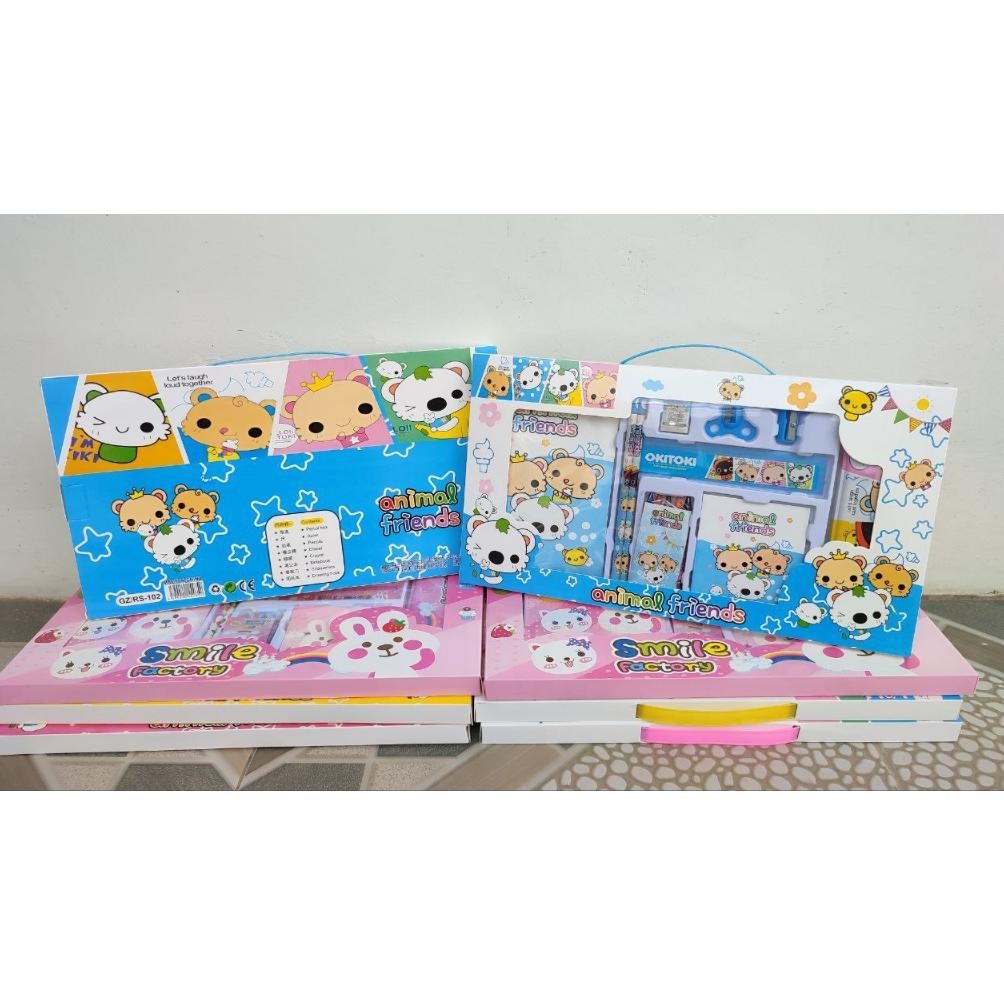 

Promo Gila Alat Tulis Anak 14 In 1 / Stationery Set / Study Set Anak Karakter / Set Alat Tulis Box Anak Viral