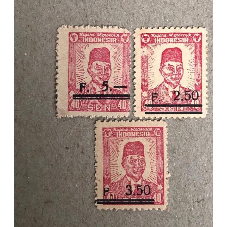 

Bombastic!! Psa150-Perangko Prangko Indonesia Revolusi Sumatera, F 5