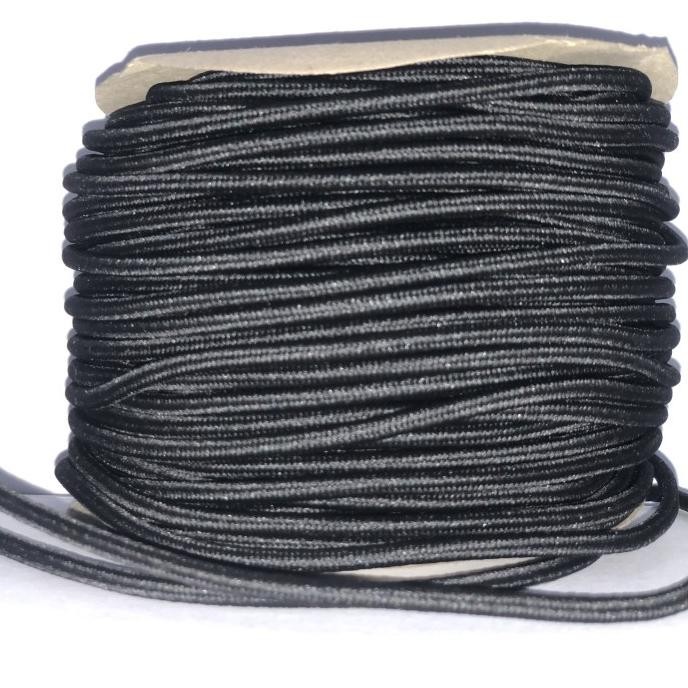 Tali prusik 5mm hitam polos