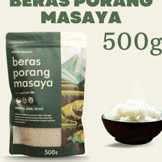 

500Gr Masaya Beras Porang Shirataki Konjac Healthy Food