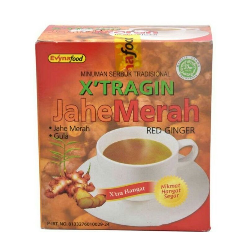 

X'TRAGIN Minuman Serbuk Jahe Merah 5 x 20 g