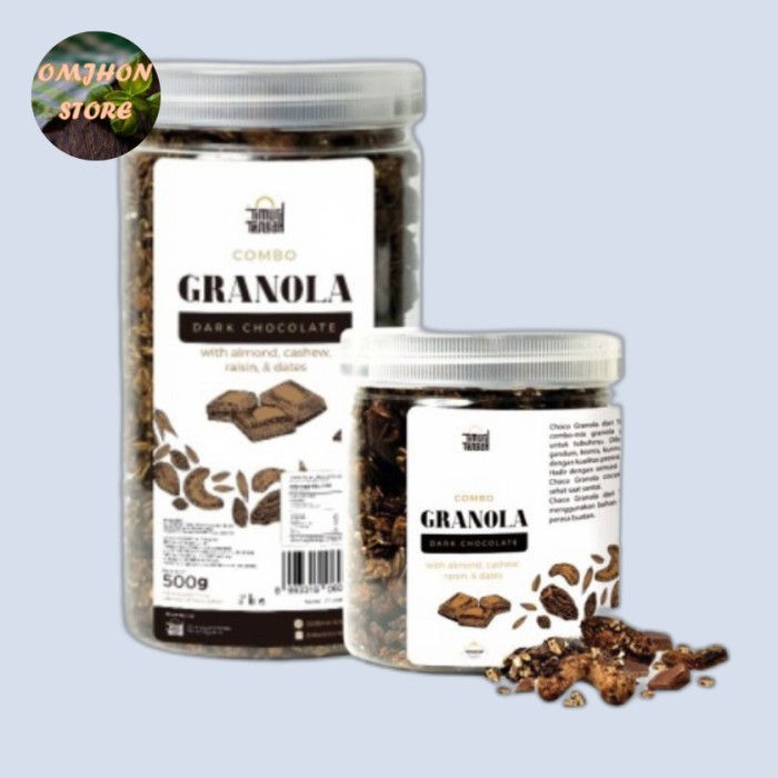 

granola dark coklat K02