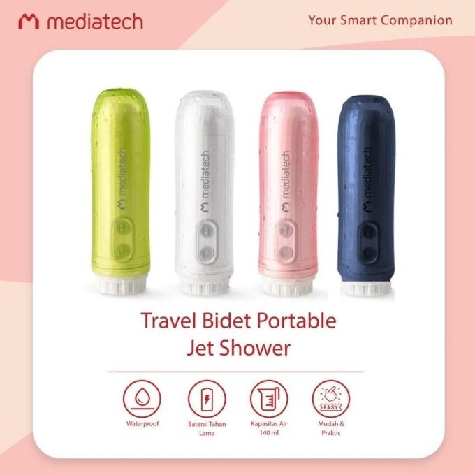 Mediatech Travel Bidet Electric / Jet Washer Portable