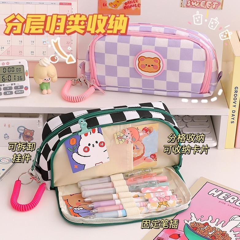 

fg-80 Kotak Pensil Anak/ Tempat Pensil Anak Lucu 3D Bahan Anti Air PREMIUM Original