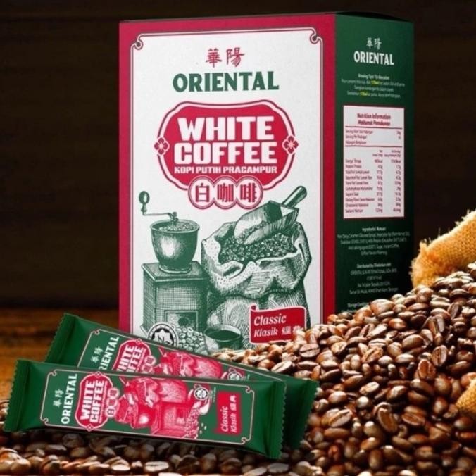

Silahkan Gan Oriental white coffee Malaysia 1box isi 10pc ( Classic)
