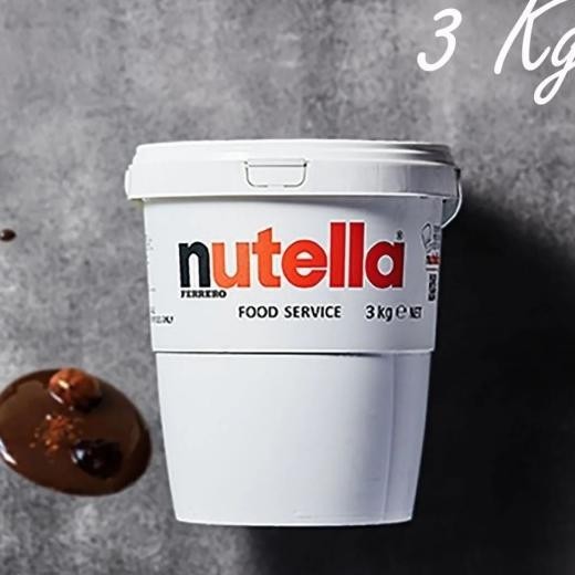 

Nutella 3Kg Selai Kacang & Coklat Hazelnut, Topping,Cake/Kuker