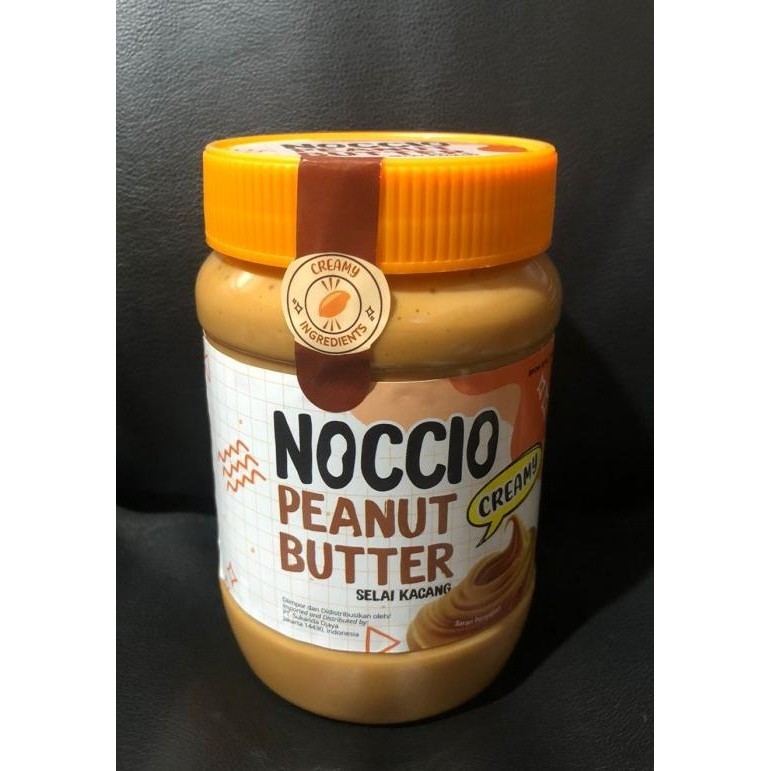 

Noccio Peanut Butter Creamy & Chunky / Selai Kacang Halus & Kasar 500G