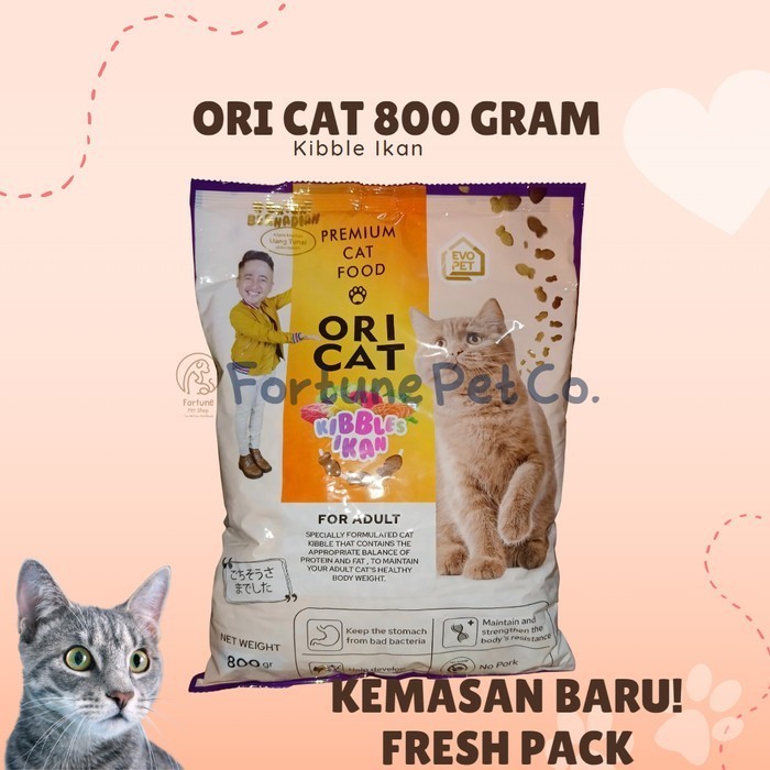 Ori Cat 20Kg 1 Sak (Instant) - Makanan Kucing Kering Cat Food Oricat