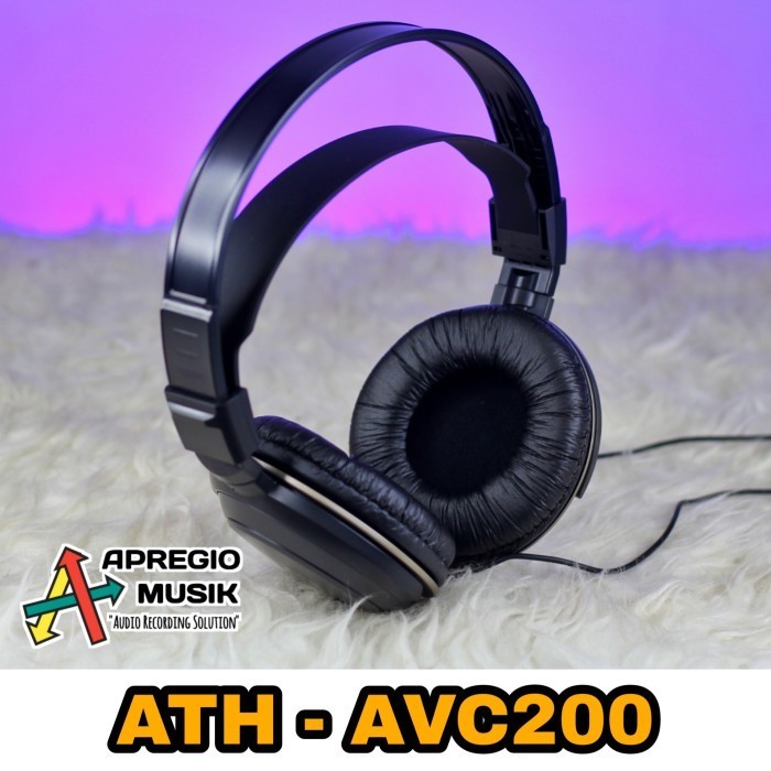 Audio Technica Ath Avc200 Avc 200 Avc-200 Headphone Monitoring