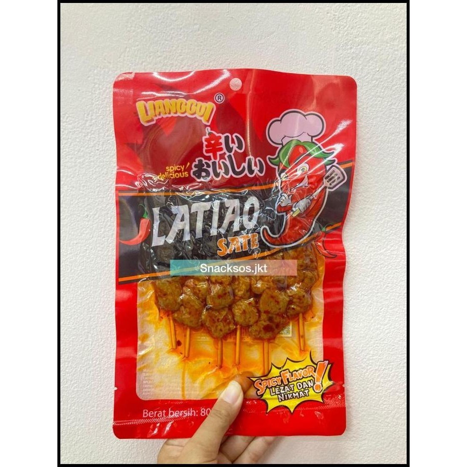 

Lianggui Latiao Sate Spicy / La Tiao Sate Bbq Bar Spicy Sweet