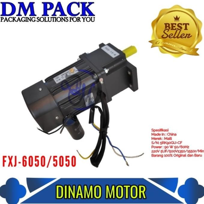 Dinamo Motor Fxj 6050 Gear Box Conveyor Mesin Carton Sealer Fxj 5050