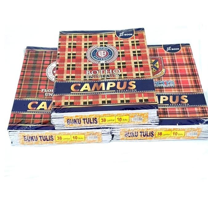 

Buku Tulis 38 Lembar Isi 10 Buku RANDOM CAMPUS