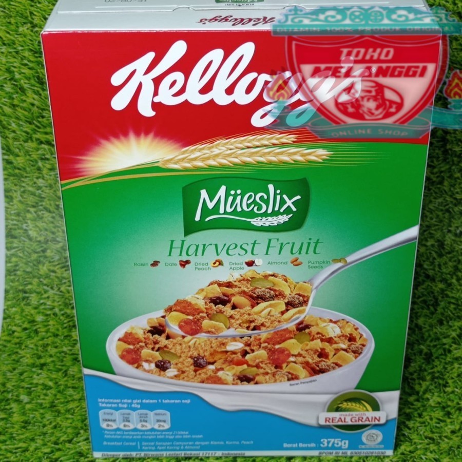 

Kellogg's Cereal Mueslix Harvest Fruit 375 gr | Sereal Kelloggs