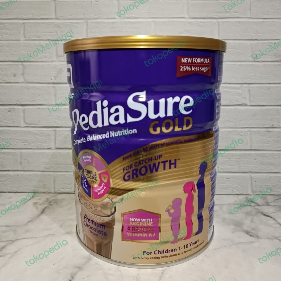 Pediasure Gold Triplesure Premium Chocolate 850 gr Singapore